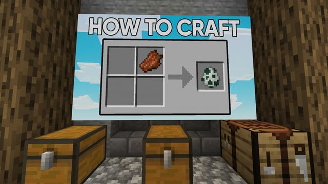 Screenshot of the Minecraft Bedrock Marketplace product CRAFTING MOB DISGUISES! created by Chunklabs.