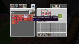 Screenshot of the Minecraft Bedrock Marketplace product CRAFTING STRUCTURES! created by Chunklabs.