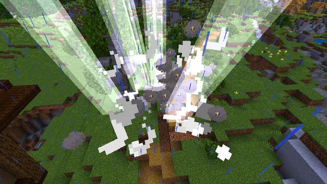 Screenshot of the Minecraft Bedrock Marketplace product CUSTOM BOWS! created by Chunklabs.