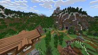 Screenshot of the Minecraft Bedrock Marketplace product CUSTOM DIAMONDS! created by Chunklabs.