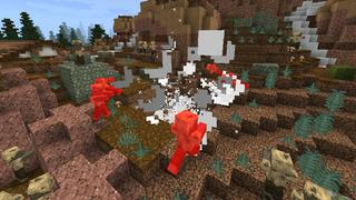 Screenshot of the Minecraft Bedrock Marketplace product CUSTOM HEARTS! created by Chunklabs.