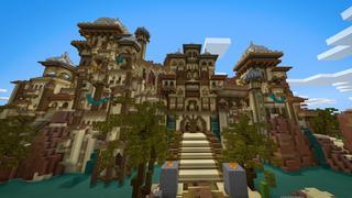 Screenshot of the Minecraft Bedrock Marketplace product Desert Temple Adventure created by Chunklabs.