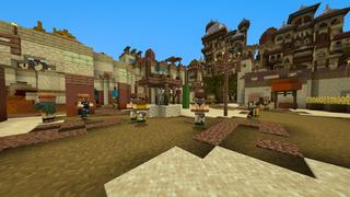 Screenshot of the Minecraft Bedrock Marketplace product Desert Temple Adventure created by Chunklabs.