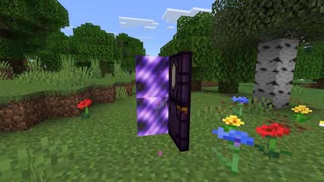 Screenshot of the Minecraft Bedrock Marketplace product Dimension Homes Add-On created by Chunklabs.