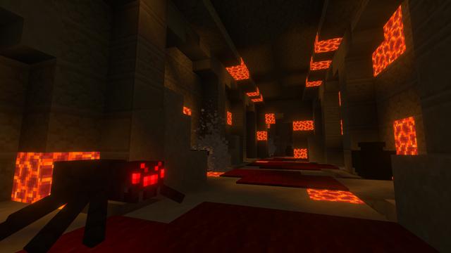 Screenshot of the Minecraft Bedrock Marketplace product ENDLESS DUNGEONS! Add-On created by Chunklabs.