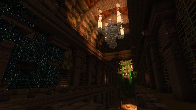Screenshot of the Minecraft Bedrock Marketplace product ENDLESS DUNGEONS! Add-On created by Chunklabs.