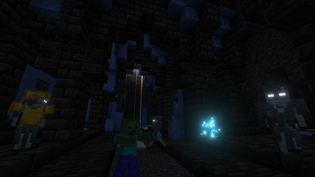 Screenshot of the Minecraft Bedrock Marketplace product ENDLESS DUNGEONS! Add-On created by Chunklabs.