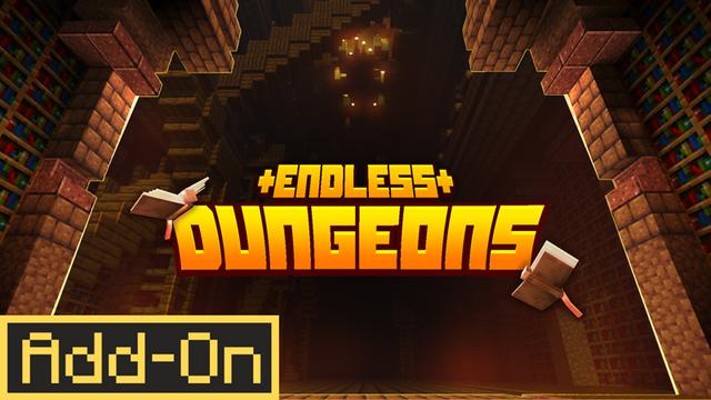 Thumbnail of the Minecraft Bedrock Marketplace product MASMORRAS SEM FIM! Add-On created by Chunklabs.