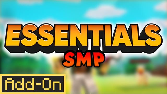 Thumbnail of the Minecraft Bedrock Marketplace product ESSENTIALS SMP! ADD-ON [1.4] created by Chunklabs.