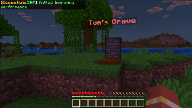 Screenshot of the Minecraft Bedrock Marketplace product ESSENTIALS SMP! ADD-ON created by Chunklabs.