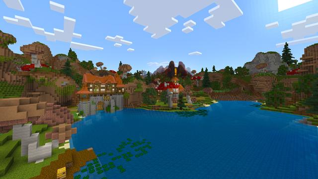Screenshot of the Minecraft Bedrock Marketplace product HOUSES EVOLVE! created by Chunklabs.