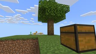 Screenshot of the Minecraft Bedrock Marketplace product INFINITY LUCKY BLOCK SKYBLOCK! created by Chunklabs.