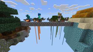 Screenshot of the Minecraft Bedrock Marketplace product INFINITY SKYBLOCK! created by Chunklabs.