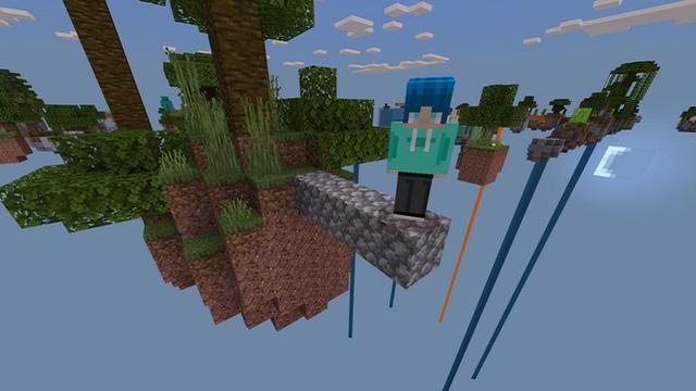 Screenshot of the Minecraft Bedrock Marketplace product INFINITY SKYBLOCK! created by Chunklabs.