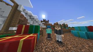 Screenshot of the Minecraft Bedrock Marketplace product LUCKY BLOCK: GIFTS & PRESENTS created by Chunklabs.