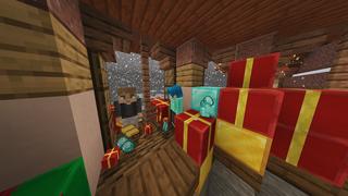 Screenshot of the Minecraft Bedrock Marketplace product LUCKY BLOCK: GIFTS & PRESENTS created by Chunklabs.