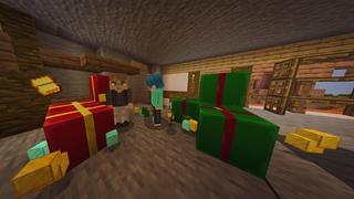 Screenshot of the Minecraft Bedrock Marketplace product LUCKY BLOCK: GIFTS & PRESENTS created by Chunklabs.