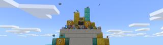 Panorama of the Minecraft Bedrock Marketplace product LUCKY BLOCK RACE! created by Chunklabs.