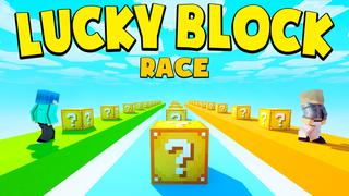 Thumbnail of the Minecraft Bedrock Marketplace product CORRIDA DE BLOCOS DA SORTE! created by Chunklabs.