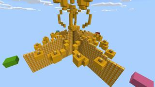 Screenshot of the Minecraft Bedrock Marketplace product LUCKY BLOCK WALLS! created by Chunklabs.