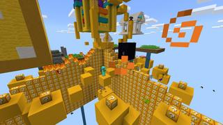 Screenshot of the Minecraft Bedrock Marketplace product LUCKY BLOCK WALLS! created by Chunklabs.