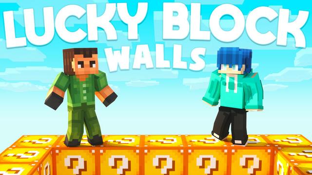 Thumbnail of the Minecraft Bedrock Marketplace product LUCKY BLOCK WALLS! created by Chunklabs.
