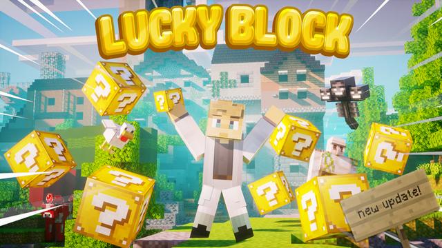 Thumbnail of the Minecraft Bedrock Marketplace product BLOC LUCKY created by Chunklabs.
