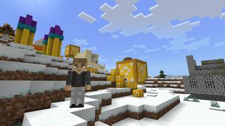 Screenshot of the Minecraft Bedrock Marketplace product LUCKY BLOCKS created by Chunklabs.