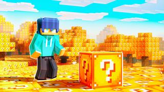 Thumbnail of the Minecraft Bedrock Marketplace product LUCKY BLOCKS DIMENSION! created by Chunklabs.