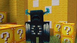 Screenshot of the Minecraft Bedrock Marketplace product LUCKY BLOCKS: SURVIVAL! created by Chunklabs.