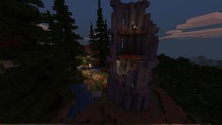 Screenshot of the Minecraft Bedrock Marketplace product Magic Castle created by Chunklabs.
