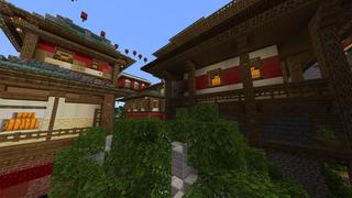 Screenshot of the Minecraft Bedrock Marketplace product Ninja Parkour created by Chunklabs.