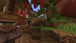 Screenshot of the Minecraft Bedrock Marketplace product Ninja Parkour created by Chunklabs.