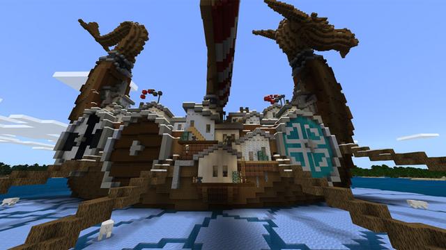 Screenshot of the Minecraft Bedrock Marketplace product Norse Vikings created by Chunklabs.