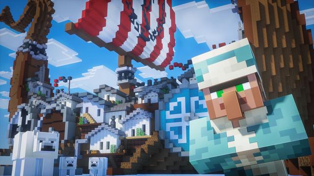 Thumbnail of the Minecraft Bedrock Marketplace product Norse Vikings created by Chunklabs.
