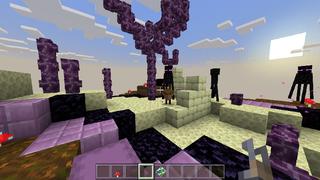 Screenshot of the Minecraft Bedrock Marketplace product ONE BLOCK: CRAFTABLE ISLANDS! created by Chunklabs.