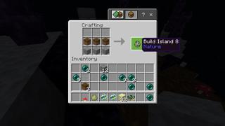 Screenshot of the Minecraft Bedrock Marketplace product ONE BLOCK: CRAFTABLE ISLANDS! created by Chunklabs.