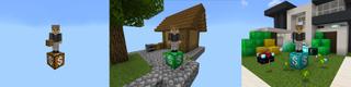 Panorama of the Minecraft Bedrock Marketplace product ONE BLOCK MILLIONAIRE! created by Chunklabs.