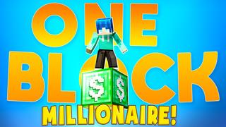 Thumbnail of the Minecraft Bedrock Marketplace product EIN BLOCK MILLIONÄR! created by Chunklabs.