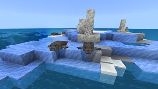 Screenshot of the Minecraft Bedrock Marketplace product ONE BLOCK RAFT! created by Chunklabs.