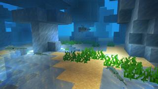 Screenshot of the Minecraft Bedrock Marketplace product ONE BLOCK RAFT! created by Chunklabs.