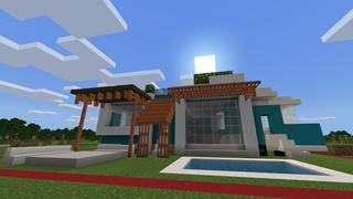 Screenshot of the Minecraft Bedrock Marketplace product PORTABLE HOUSES! created by Chunklabs.