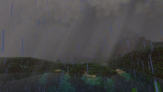 Screenshot of the Minecraft Bedrock Marketplace product REALISTIC SEASONS! Add-On created by Chunklabs.