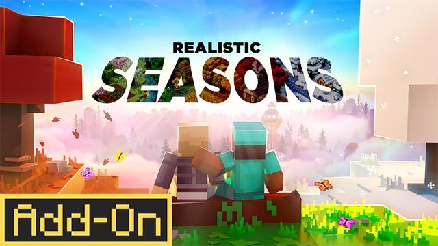 Thumbnail of the Minecraft Bedrock Marketplace product REALISTIC SEASONS! Add-On created by Chunklabs.