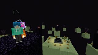 Screenshot of the Minecraft Bedrock Marketplace product SKYBLOCK LUCKY BLOCK! created by Chunklabs.