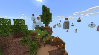 Screenshot of the Minecraft Bedrock Marketplace product SKYBLOCK! created by Chunklabs.