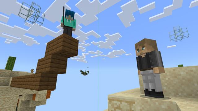 Screenshot of the Minecraft Bedrock Marketplace product SKYWARS! created by Chunklabs.
