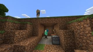 Screenshot of the Minecraft Bedrock Marketplace product SPEEDRUNNER VS HUNTERS! created by Chunklabs.