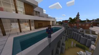 Screenshot of the Minecraft Bedrock Marketplace product Spring City created by Chunklabs.