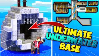 Thumbnail of the Minecraft Bedrock Marketplace product ULTIMATIVE UNTERWASSERBASIS created by Chunklabs.
